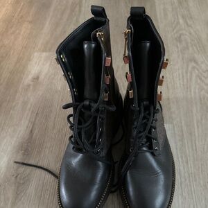 Michael Kors combat boots